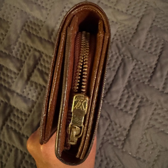 Auth Louis Vuitton Port Monnaie Tresor L-shaped Zipper Wallet Monogram Folding - Picture 4 of 9